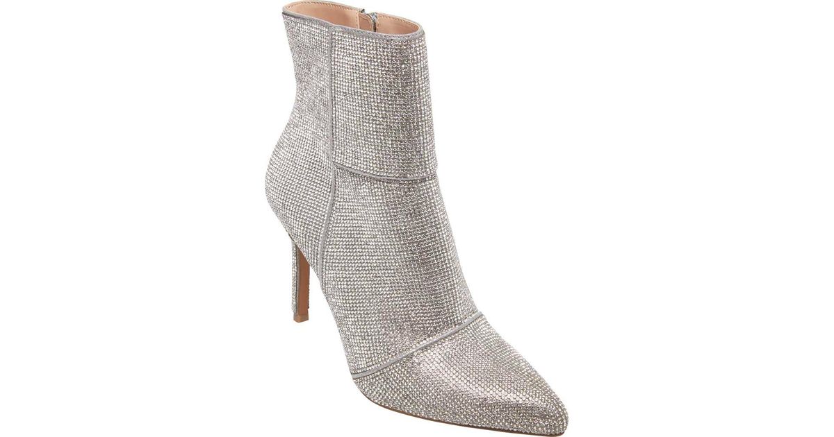 Steve Madden Catwalk Bootie in Rhinestone (Gray) - Lyst