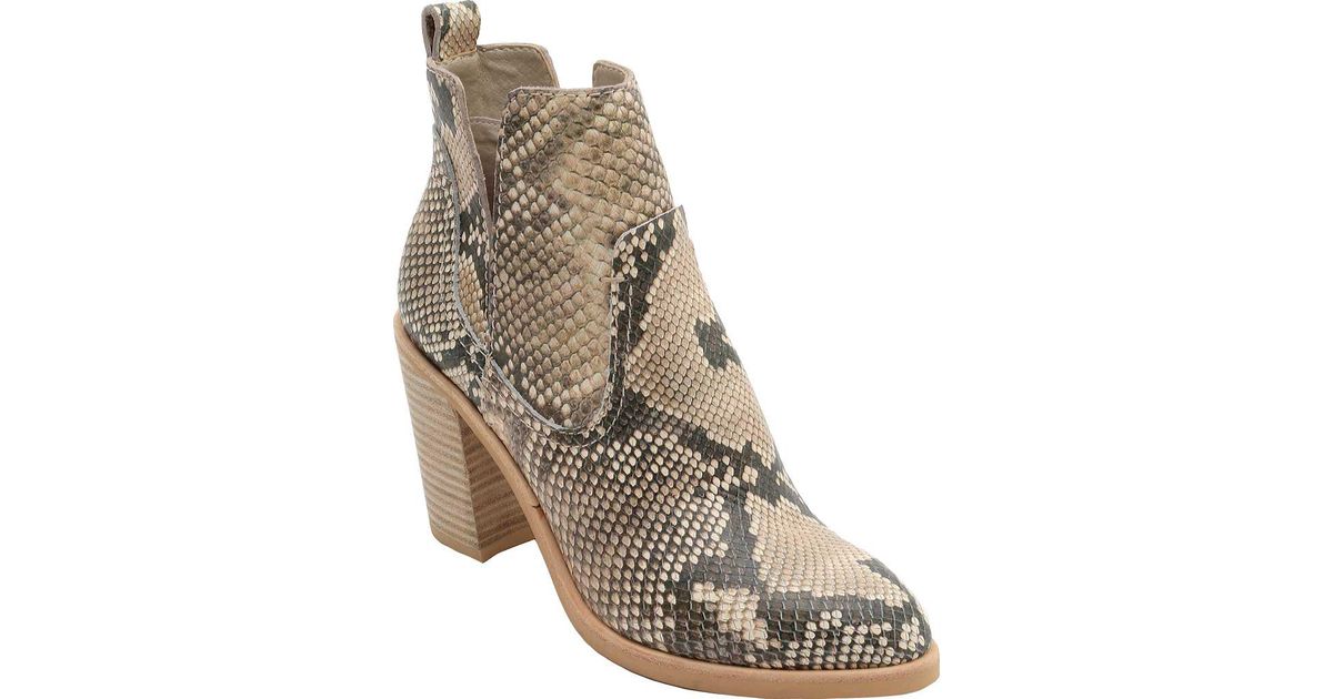 dolce vita shay bootie snake