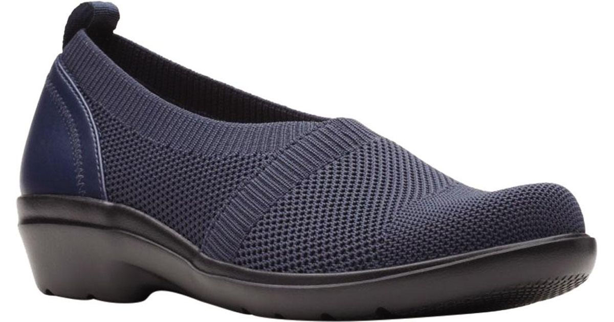 clarks air cushion slip on