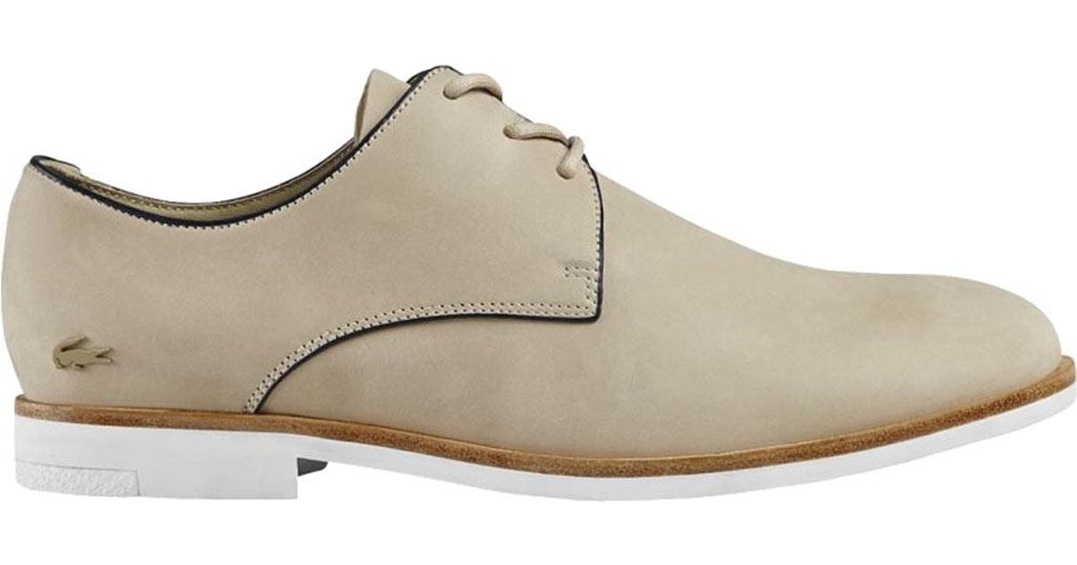 Lacoste Cambrai Leather Derby Shoe in 