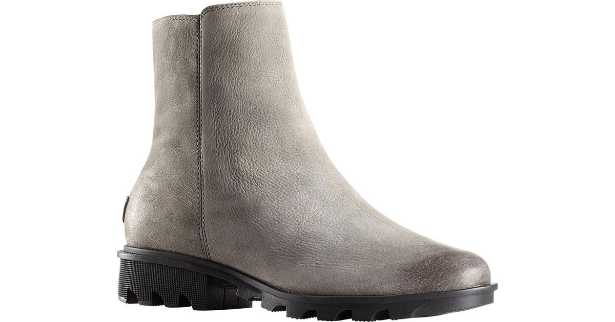 sorel phoenix zip waterproof leather boots