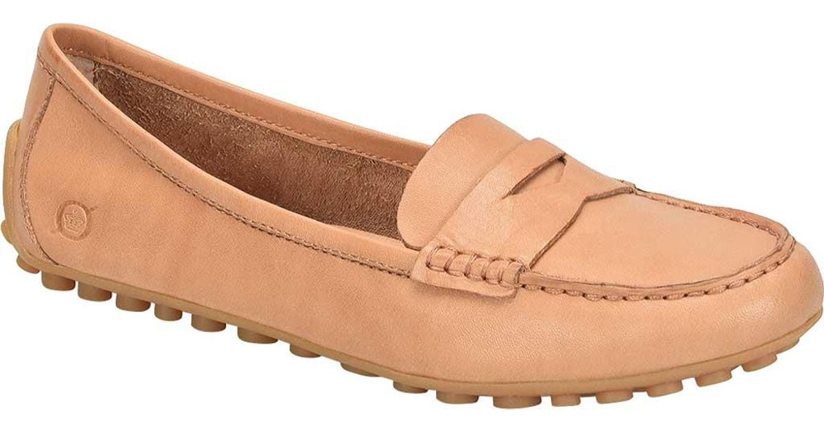 born cayo leather penny loafer mule