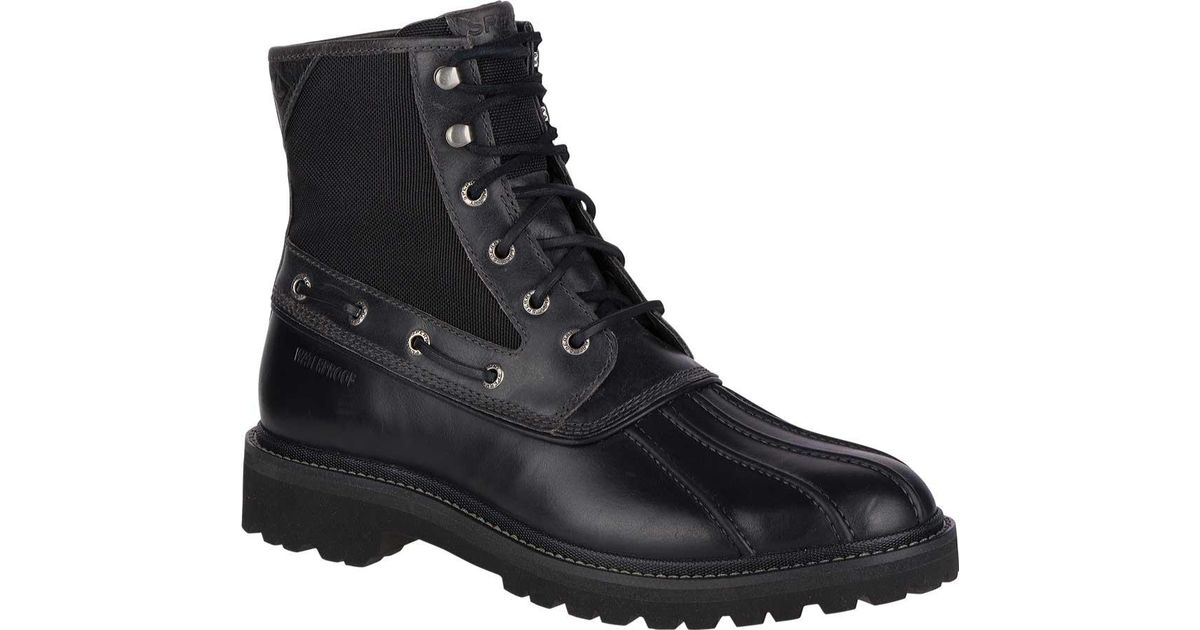 sperry lug boot