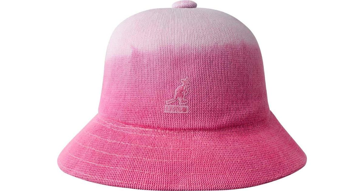 kangol bucket hat pink