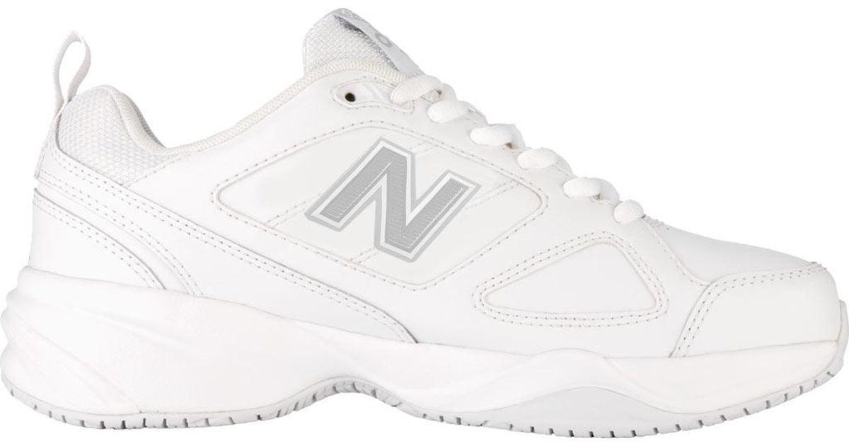 mens white leather new balance