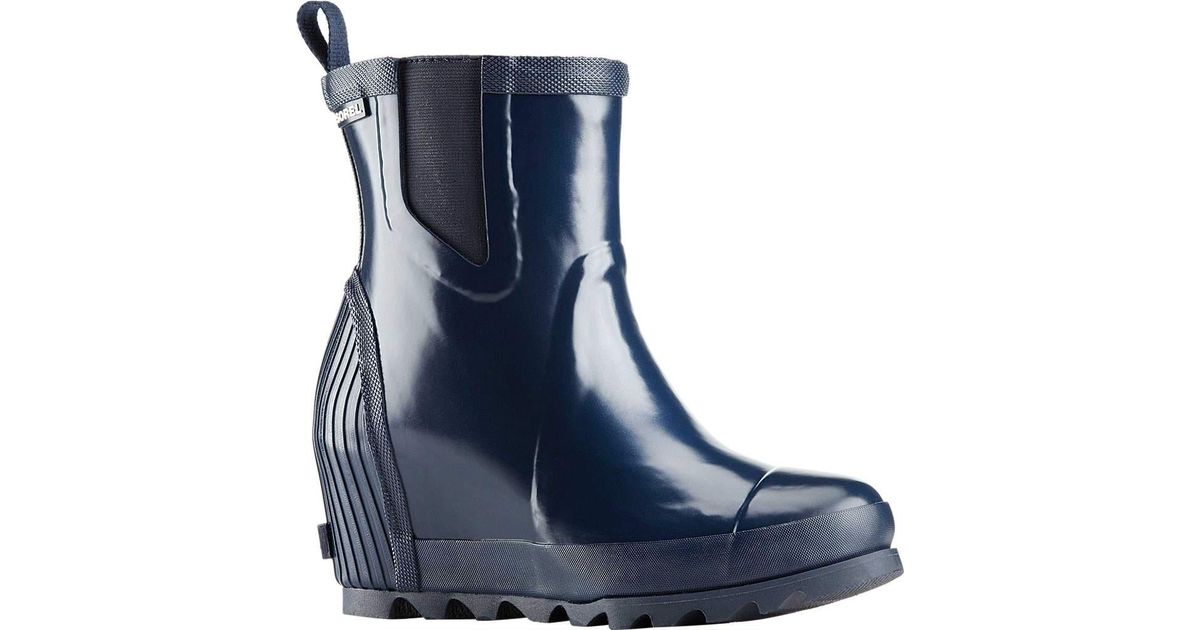 sorel navy wedge