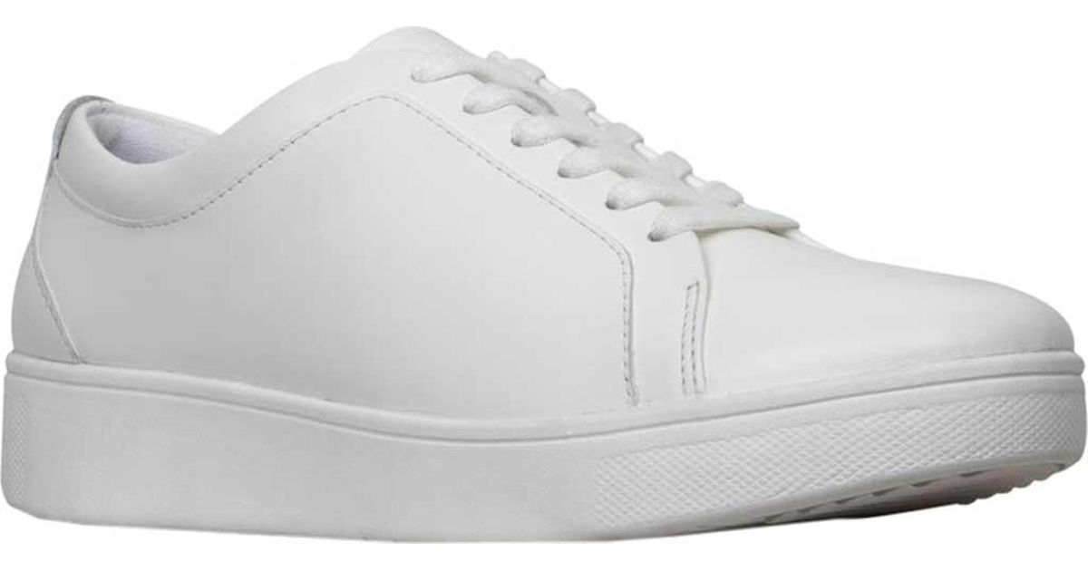 Fitflop Rubber Rally Sneaker in White - Save 21% - Lyst