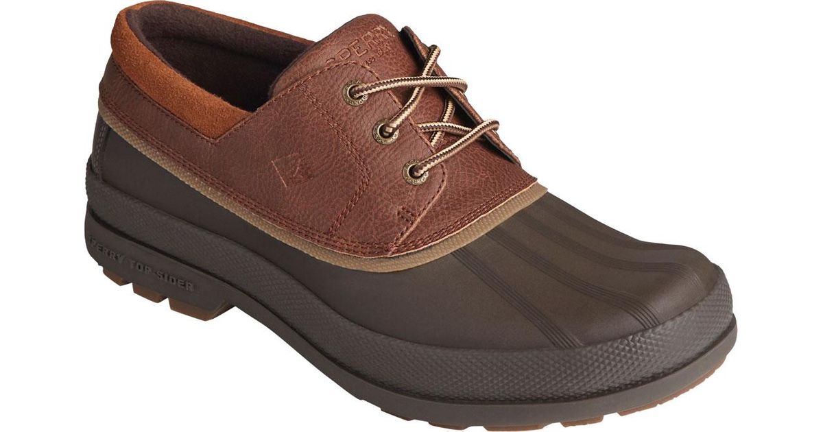 Sperry Top-Sider Leather Cold Bay 3-eye in Brown for Men - Lyst