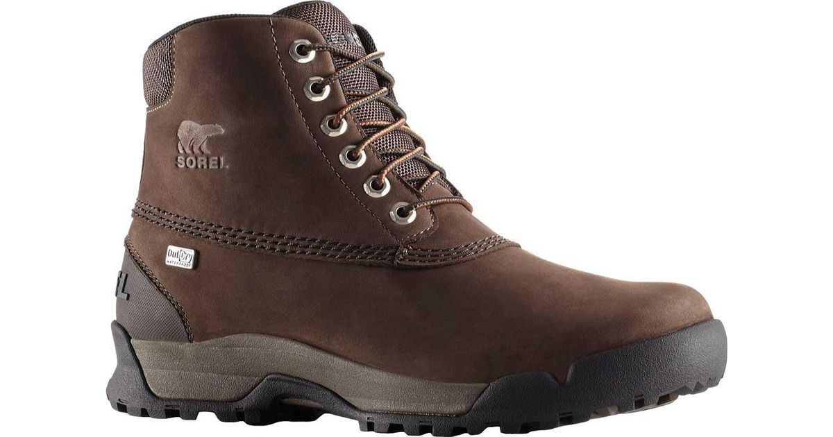 sorel paxson 6 outdry waterproof boot