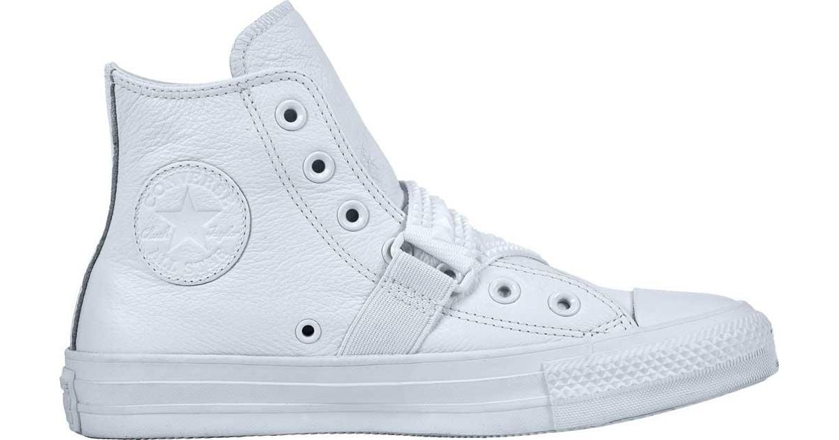 chuck taylor all star punk strap leather high top
