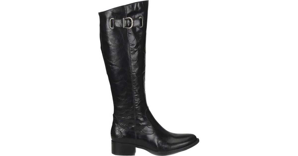 born cort leather knee high boot