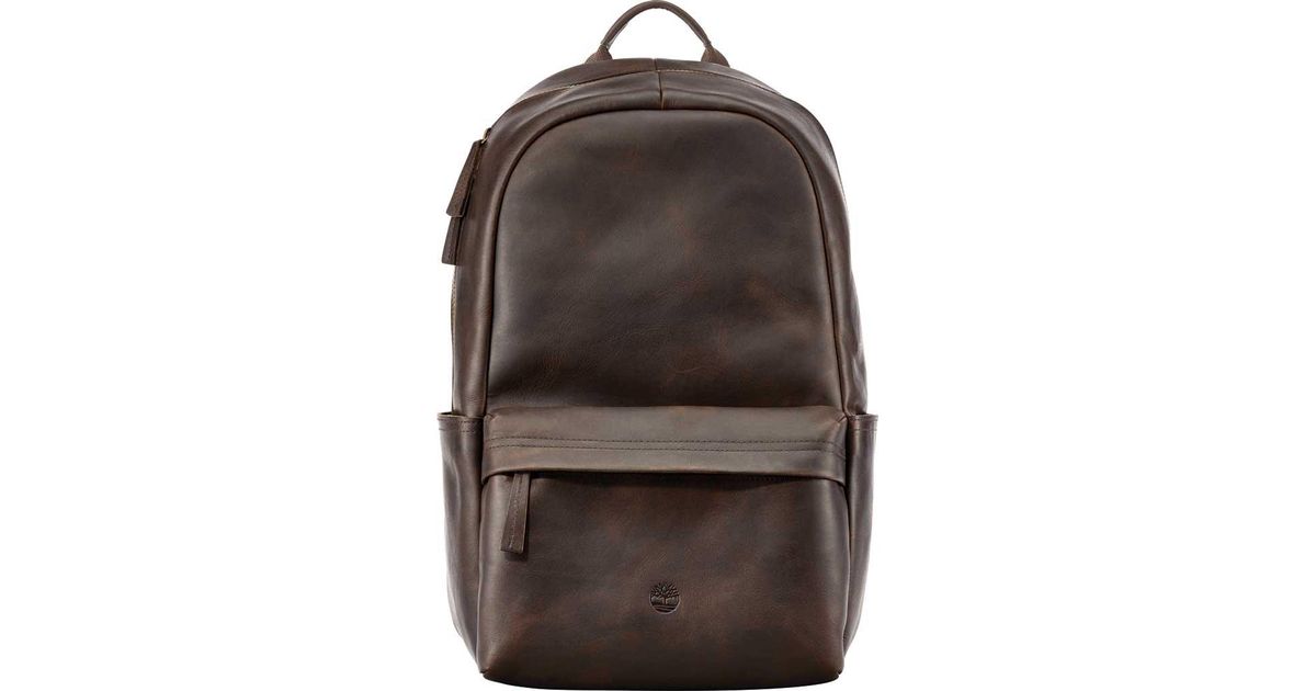 timberland backpack leather