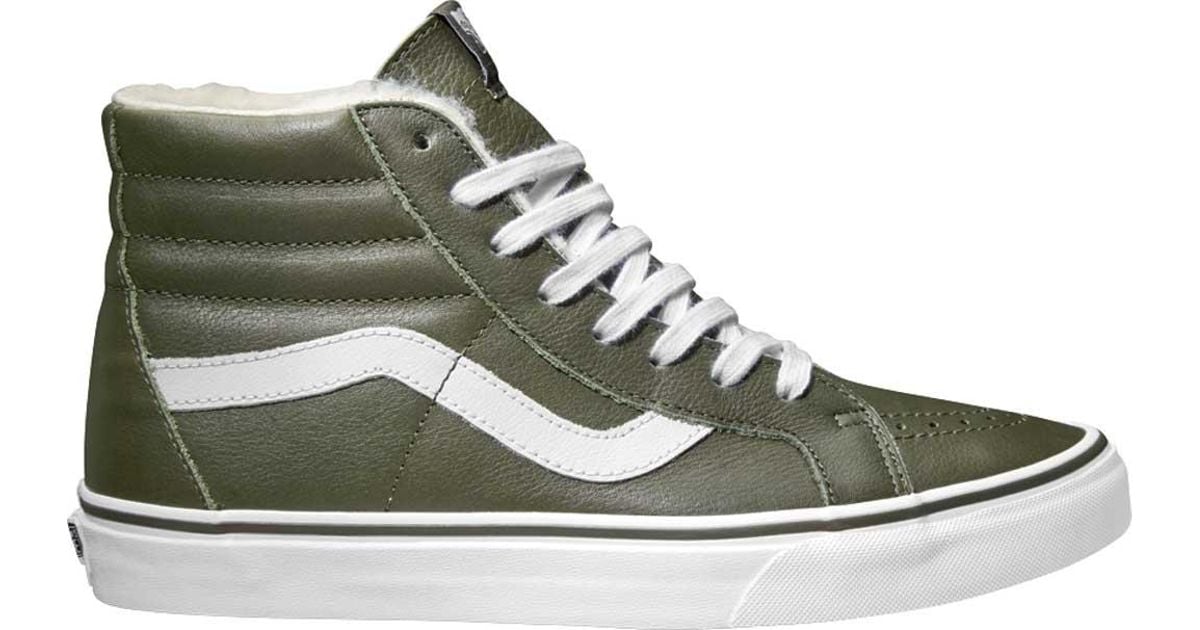 premium leather sk8-hi reissue