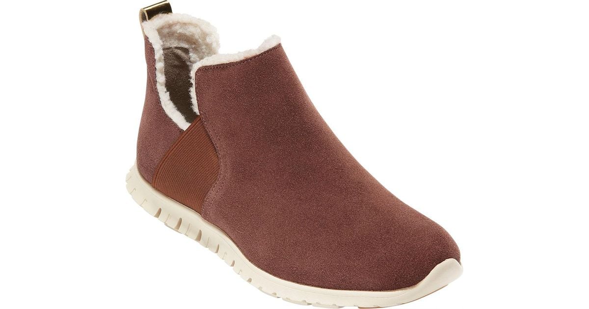 zerogrand slip on bootie