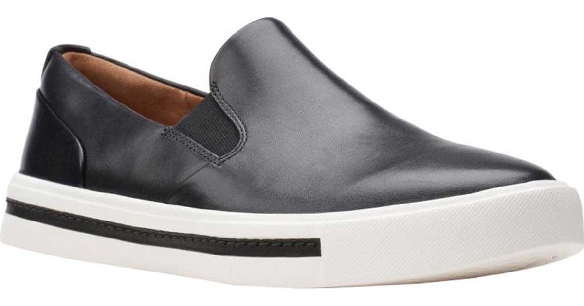 clarks un maui step slip on trainers