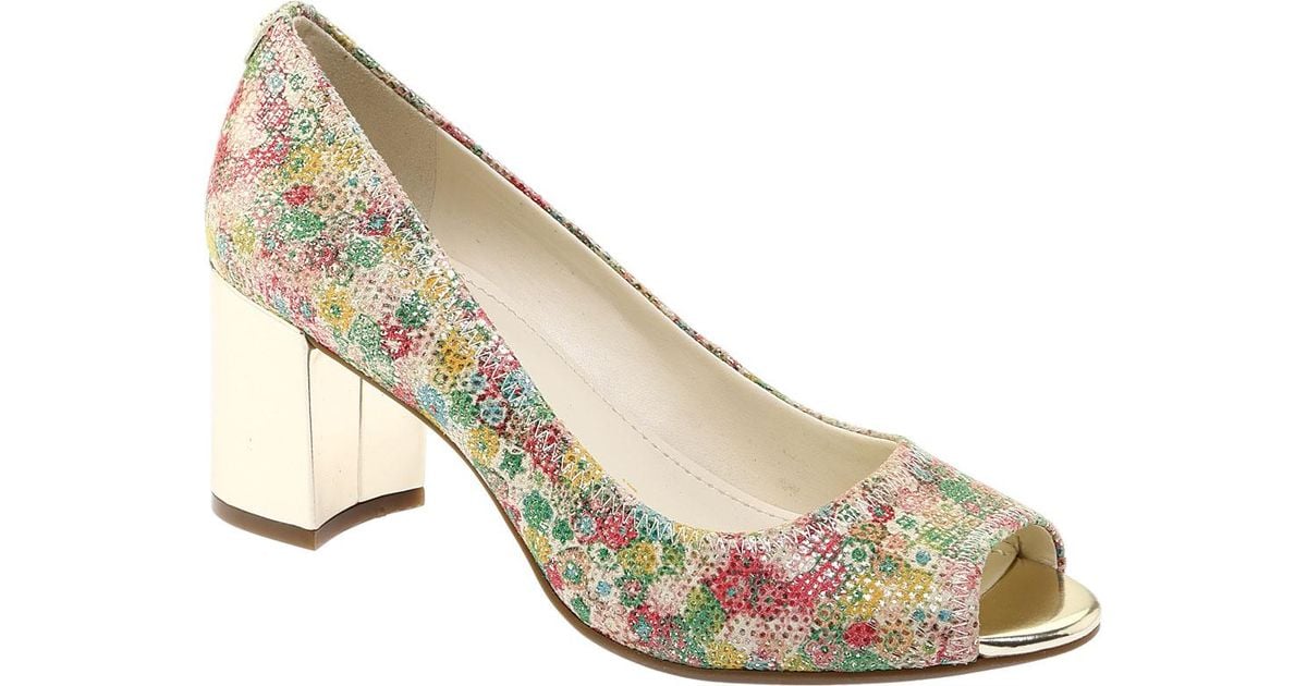 anne klein meredith peep toe pumps