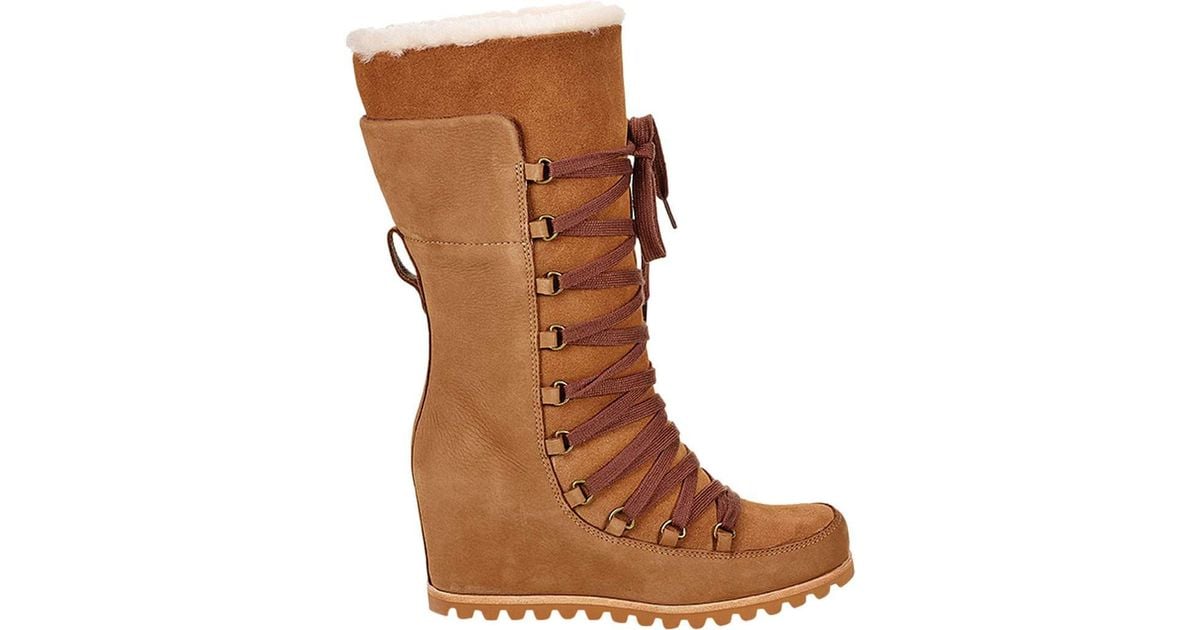 ugg mason wedge winter boot