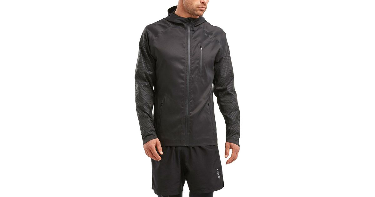 2XU Synthetic Heat Liteweight Membrane Jacket in Black/Black (Black) for  Men - Lyst