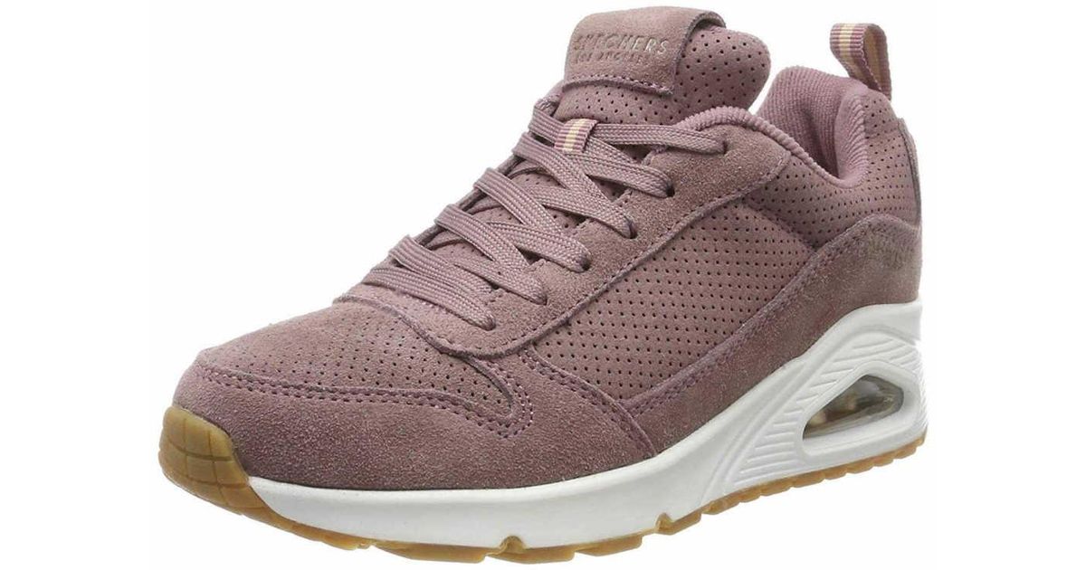 skechers uno two for the show sneakers beige