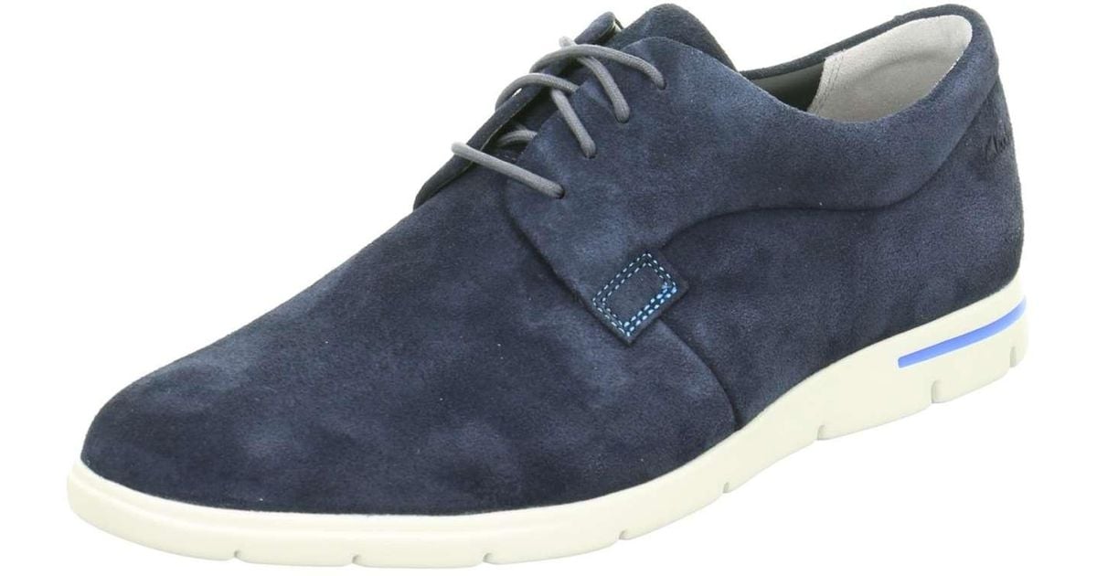 clarks denner motion black leather