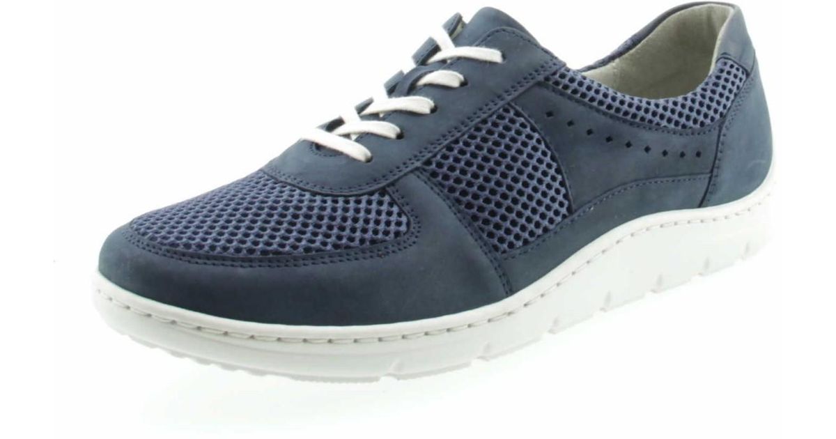 Waldläufer Wo Comfort Lace ups Blue Schnürer Hassi 399004 287 206 Waldläufer Wo Comfort Lace ups Blue Schnürer Hassi 399004 287 206