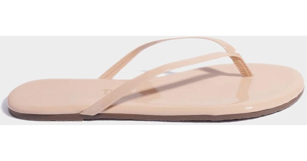 TKEES Foundation Gloss Flip Flops In Rose Lyst