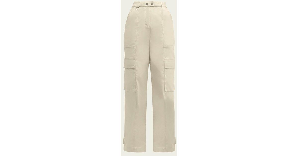 Jonathan Simkhai Lionelle Cargo Pant in Natural | Lyst