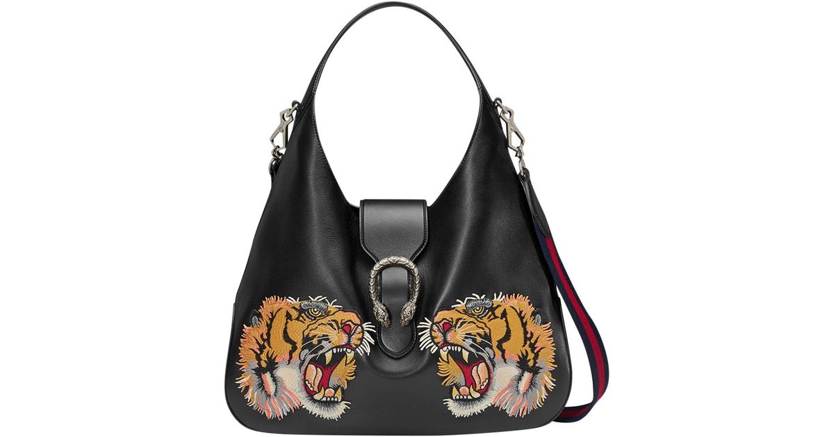 gucci shoulder bag tiger