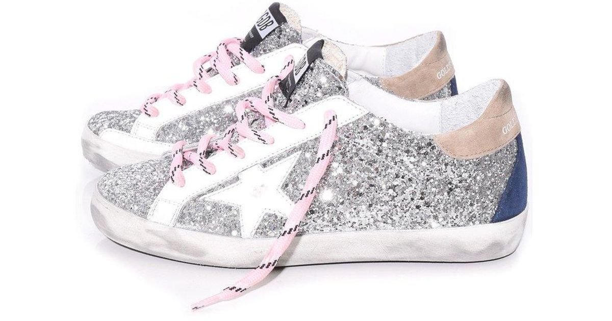 superstar glitter silver