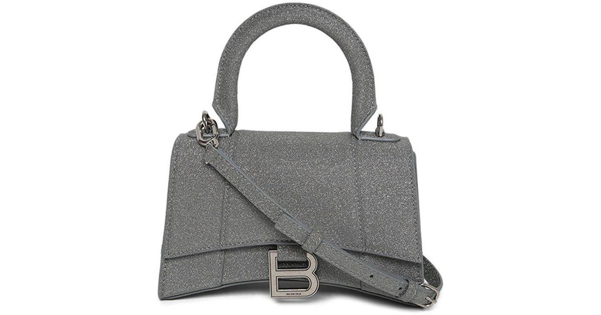 balenciaga glitter purse