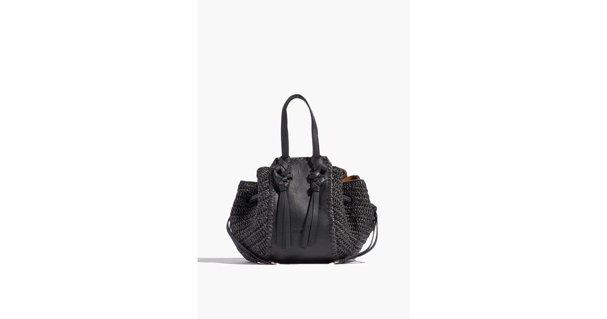 Ulla Johnson Leather Gio Crossbody Bag In Noir in Black | Lyst