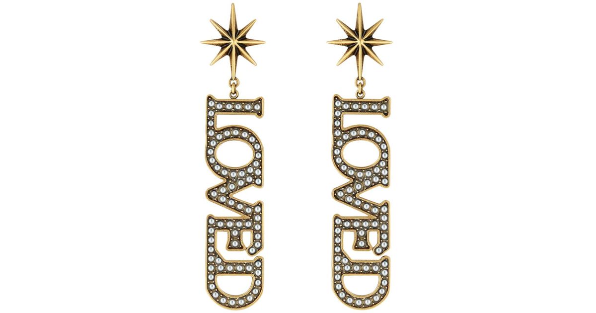 loved gucci earring