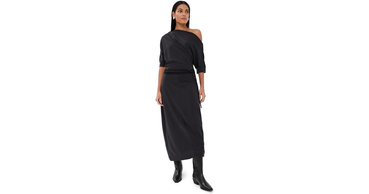 lemaire fitted twisted dress Twisted Hem Dress in Dark Cherry – Diamond Dream Jewelry + Apparel main image 1