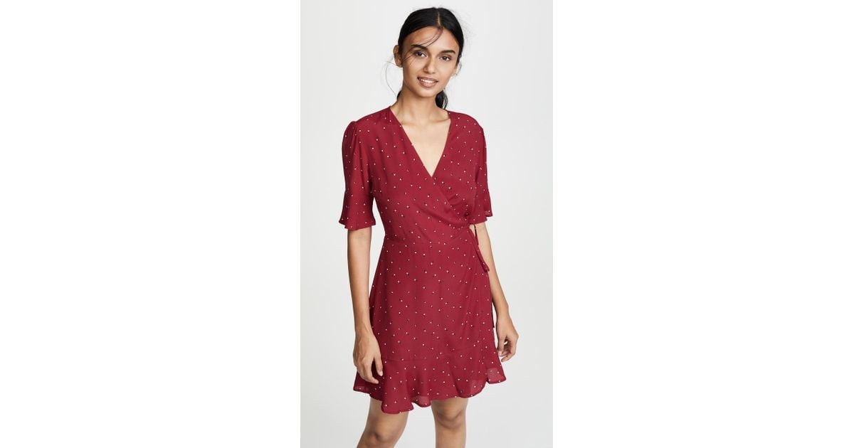 rails aimee wrap dress
