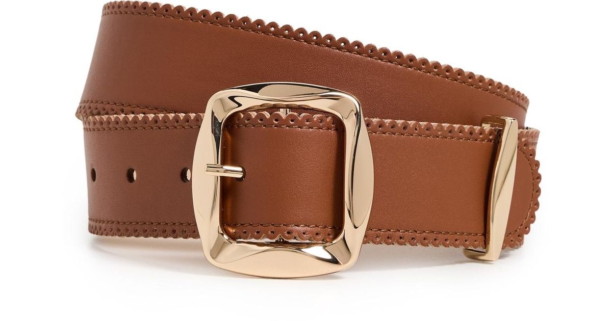 Zimmermann Kaia Deco Belt 40 in Brown | Lyst