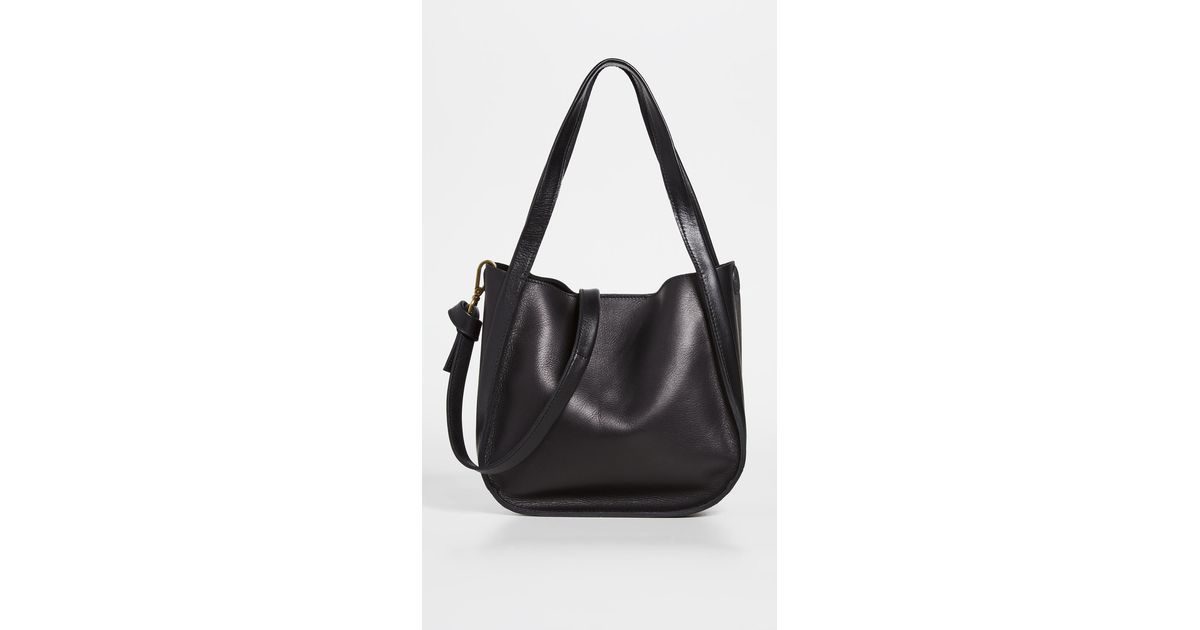 Madewell The Sydney Shoulder Bag in Black Lyst