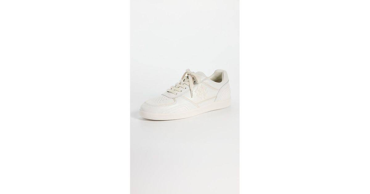 Tory Burch Clover Court Sneakers Lyst Tory Burch Clover Court Sneakers Lyst