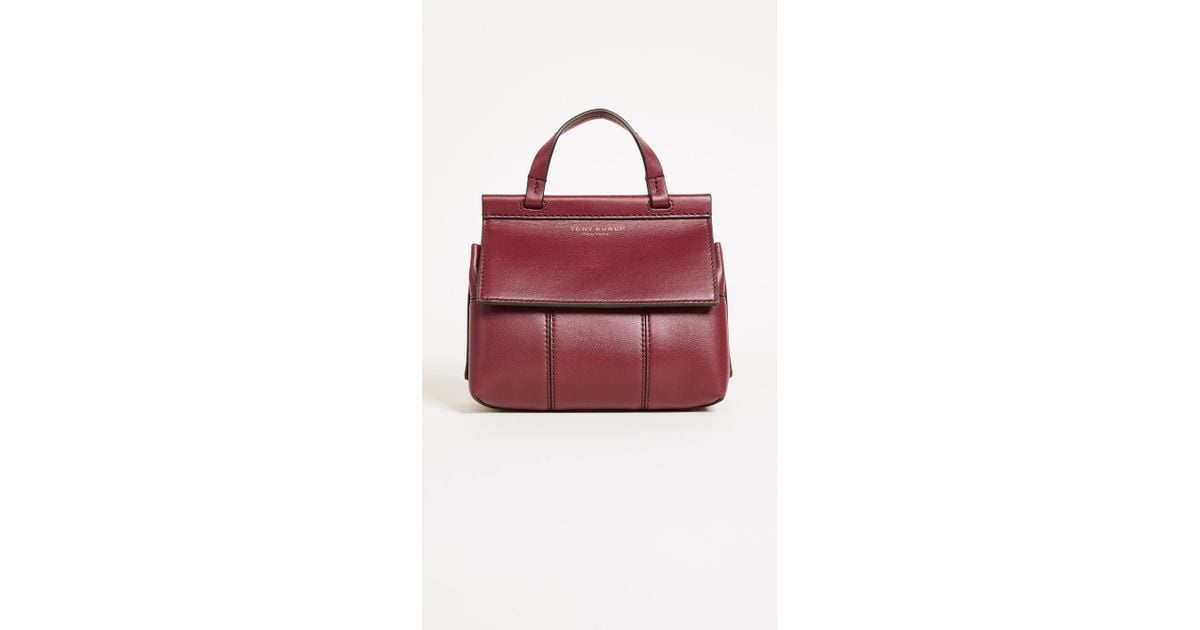 tory burch block t mini satchel