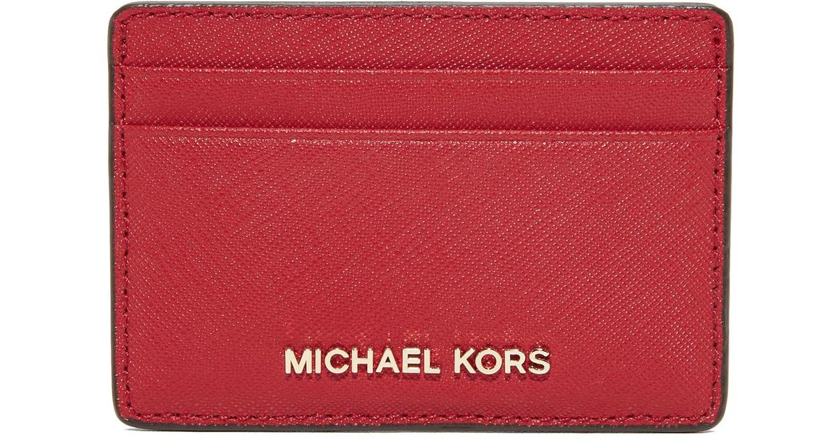 MICHAEL Michael Kors Leather Card 