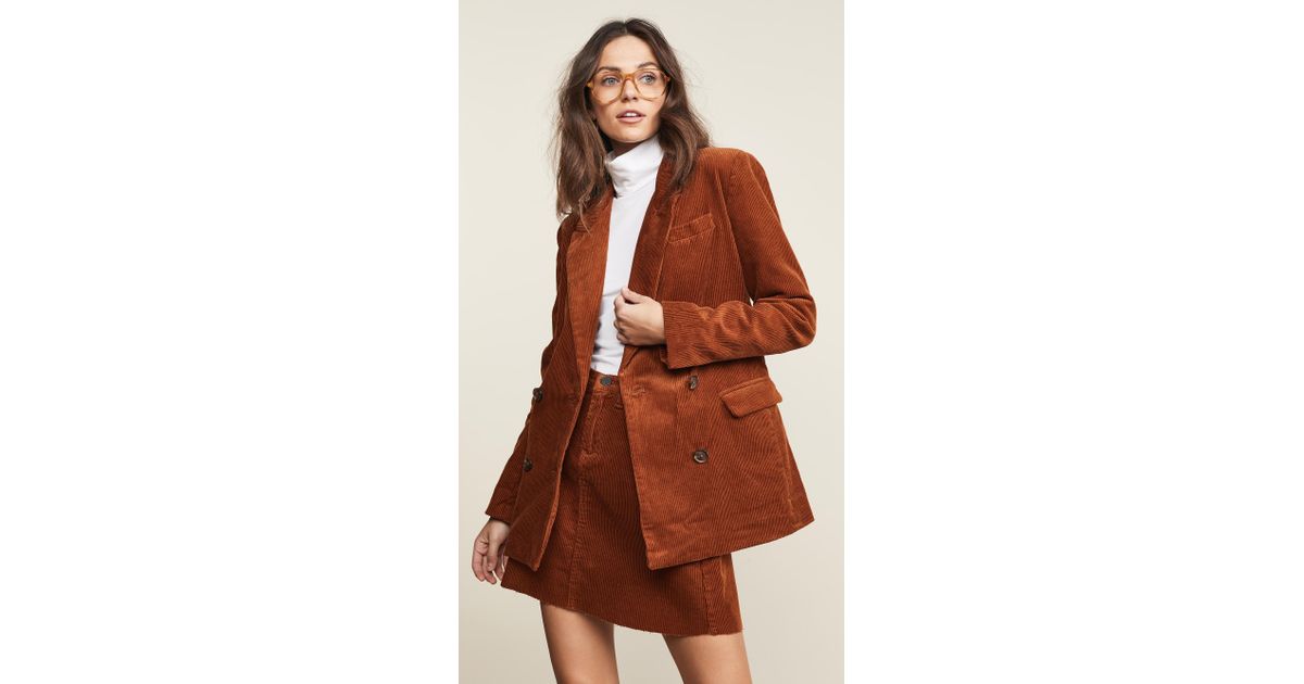 Blank Denim Womens Corduroy BF Blazer