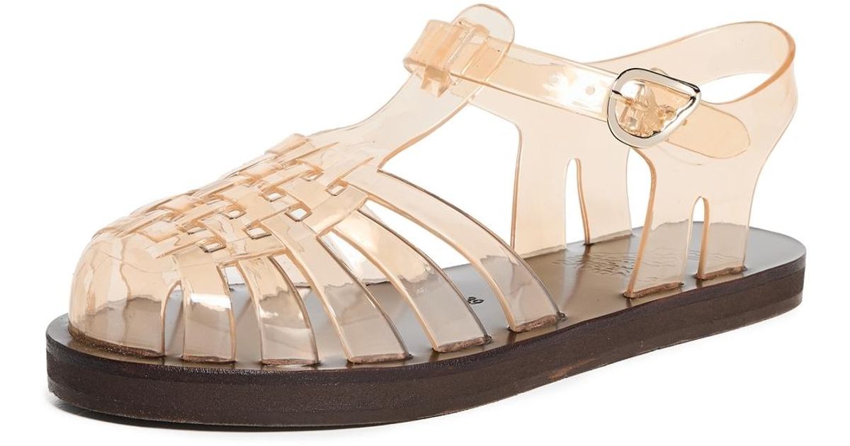ancient greek jelly sandals