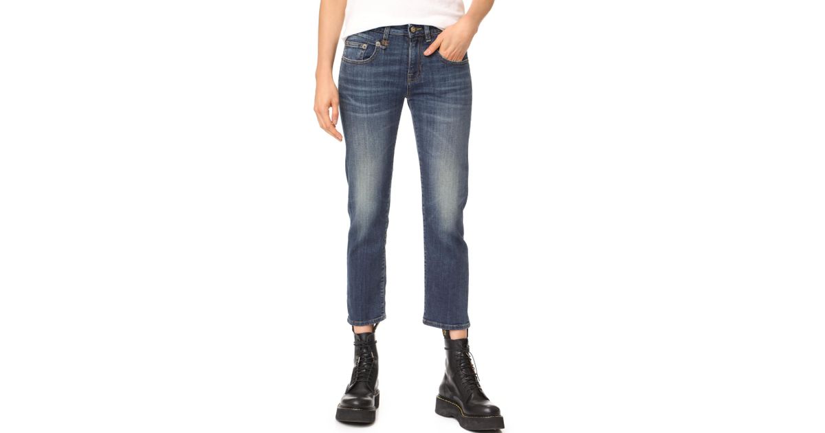 r13 boy straight jeans