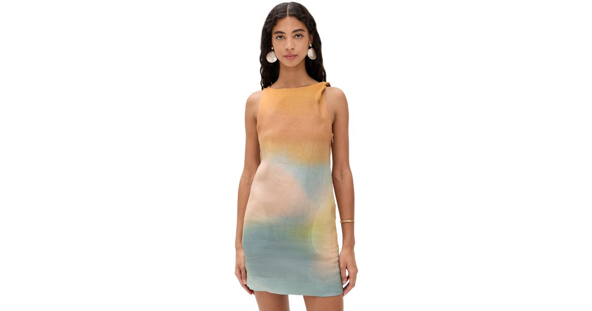 green long sleeve mini dress Luxie Lace Knit Mini Dress - Pastel Green main image 1