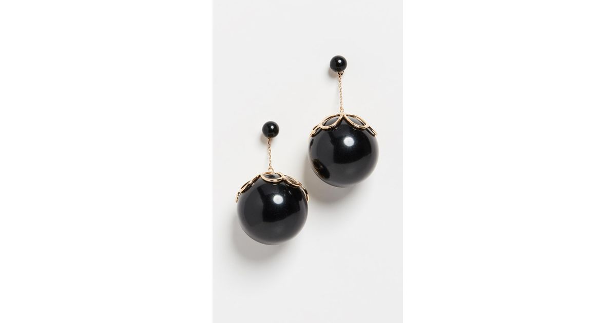 kate spade pearlette drop earrings