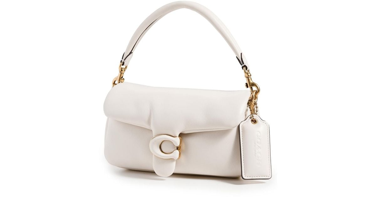 COACH Pillow Tabby Bag in White Lyst