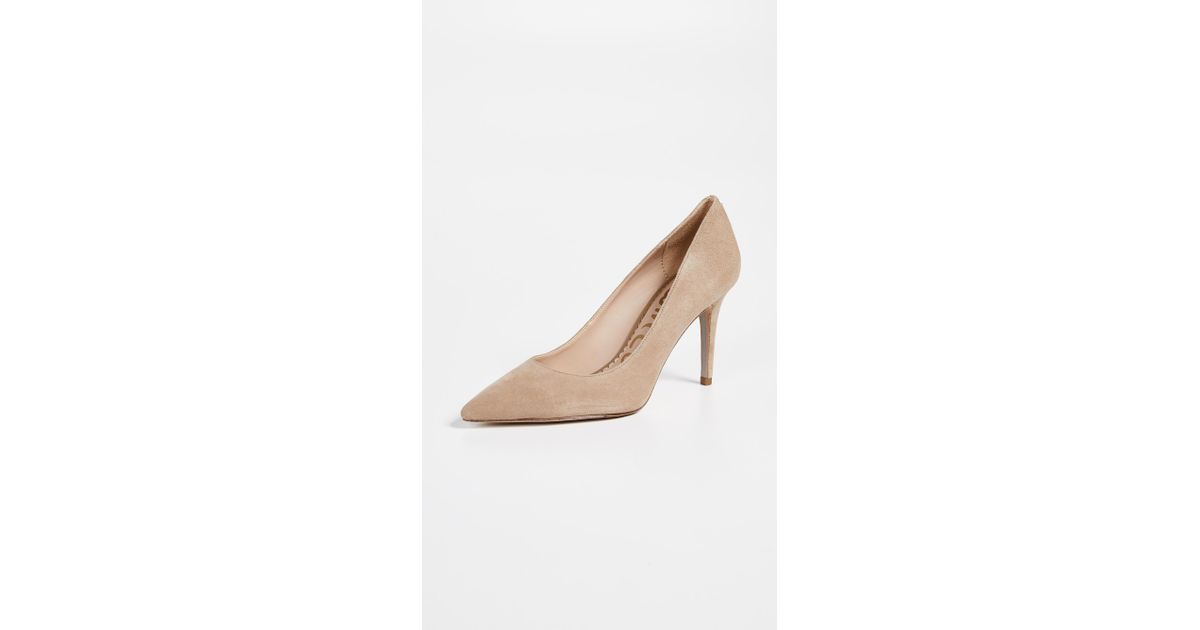 Sam Edelman Margie Pumps in Natural Lyst Canada
