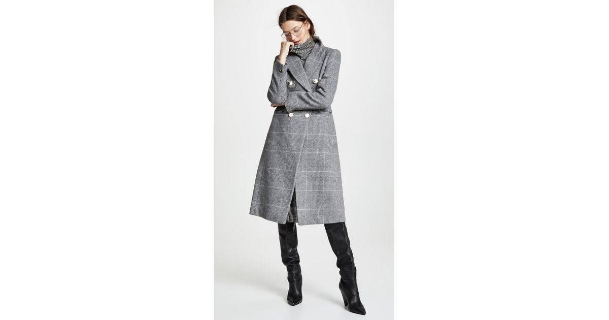 jemma plaid coat