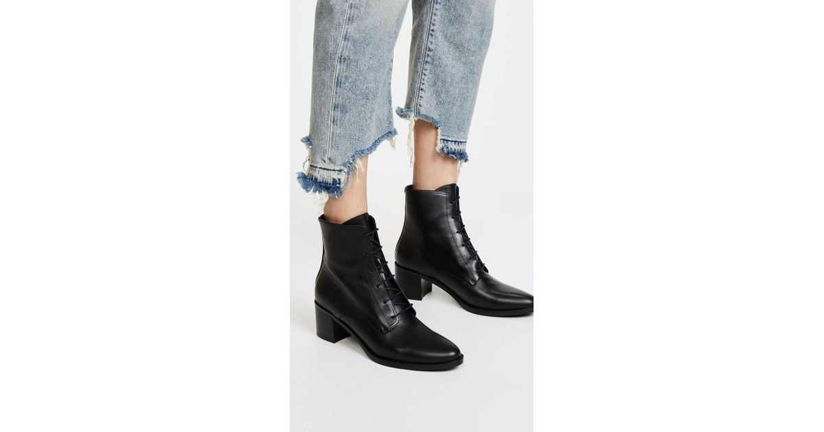 Ace Lace Up Booties 