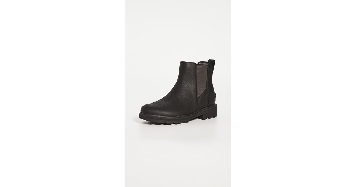 Sorel Lennox Daytona Chelsea Boots in Black Lyst