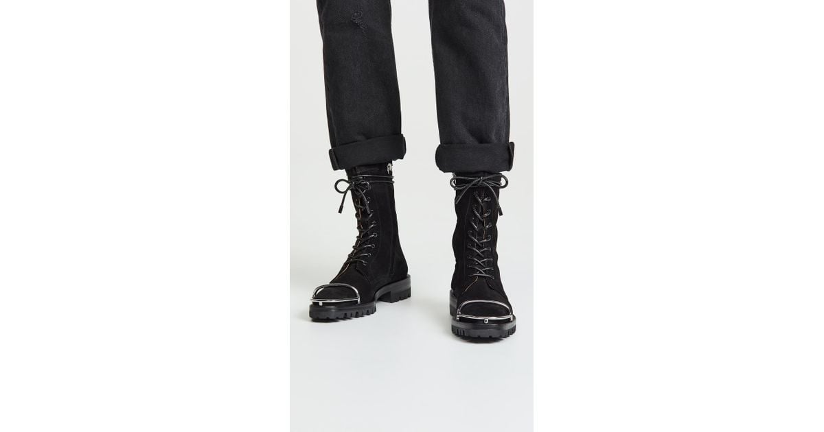 alexander wang kennah suede boots